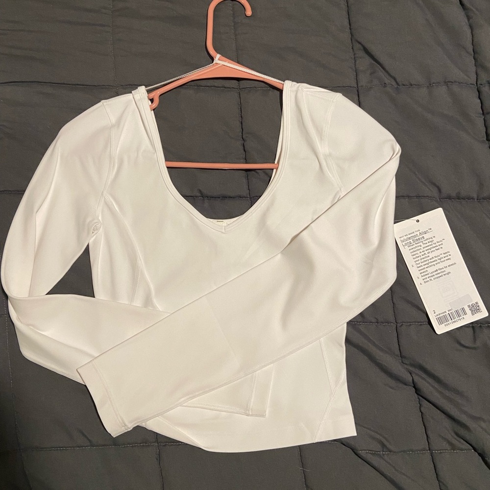 Lululemon Align Long Sleeve Crop NWT